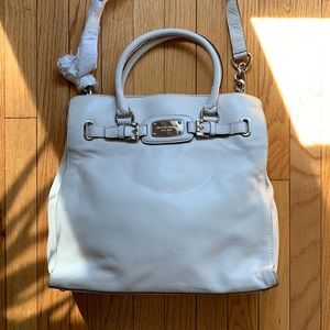 Michael Kors Hamilton large tote color vanilla